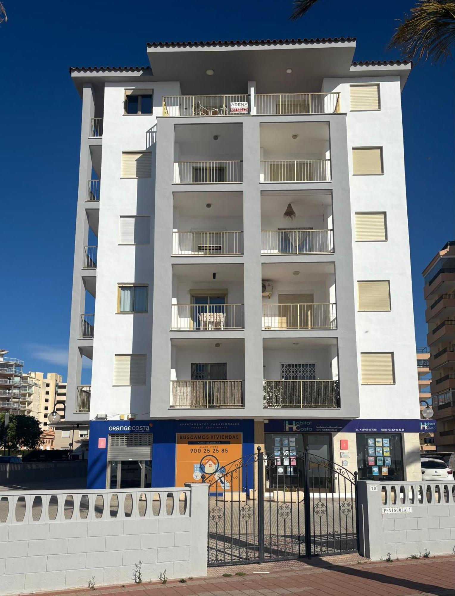 Bioca L Apartamento 2 Habitaciones I Primera Linea De Playa L Peniscola Bagian luar foto